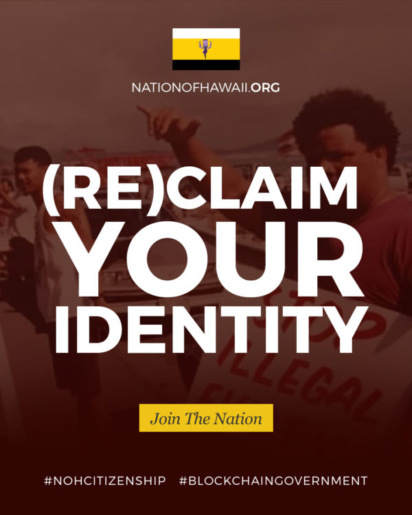 Timbisha Shoshone Tribe Independent & Sovereign Nation State of Hawaii